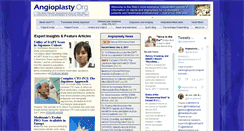 Desktop Screenshot of angioplasty.org